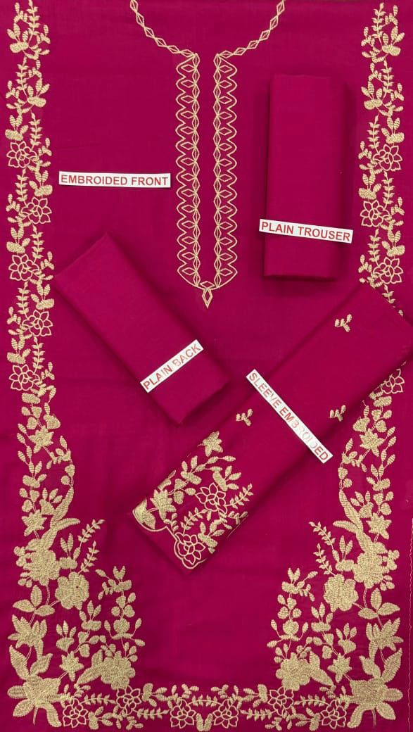 AZURE ARSHI COLOR EMB 2PCS