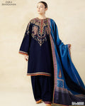 ZARA SHAH JAHAN BLUE COLOR EMB 2PCS