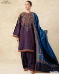 ZARA SHAHJAHAN PURPEL COLOR EMB 2PCS