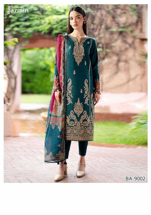 JAZMIN ZINC COLOR EMB 2PCS