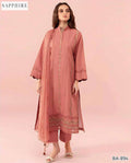SAPPHIRE PINK COLOR EMB 2PCS