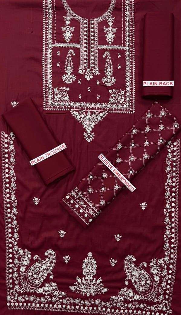 TAWAKAL RED COLOR EMB 2PCS