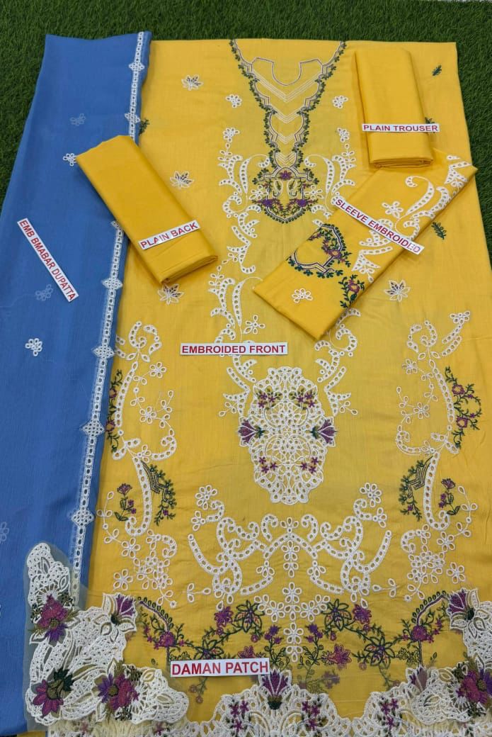 QALAM KAHAR YELLOW COLOR EMB 3PC