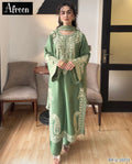 SEE GAREEN COLOR EMB 3PC