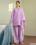 LIGHT PURPLE ZARA JAHANA EMB 3PC