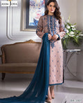 ASIM JOFA DARK PINK COLOR EMB 3PC