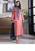ASIM JOFA BABY PINK COLOR EMB 3PC